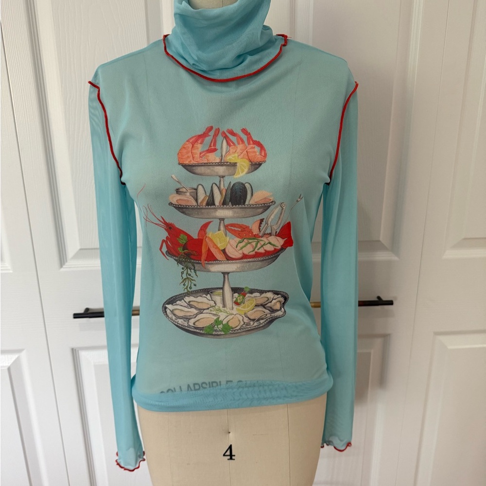 Rachel Antonoff Seafood Tower Top